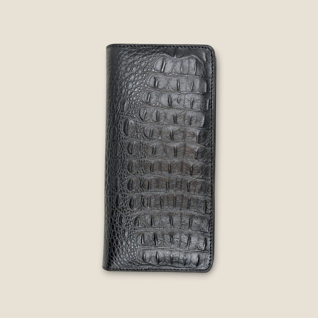Minimalist Leather Long Wallet