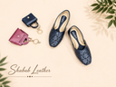Genuine Leather  handmade Laser-Cut Jutti