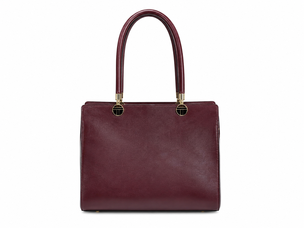 Premium Structured Leather Handbag