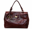 Elegant Leather Flap Handbag