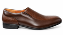 Premium Brown Genuine Leather Slip-On Shoes