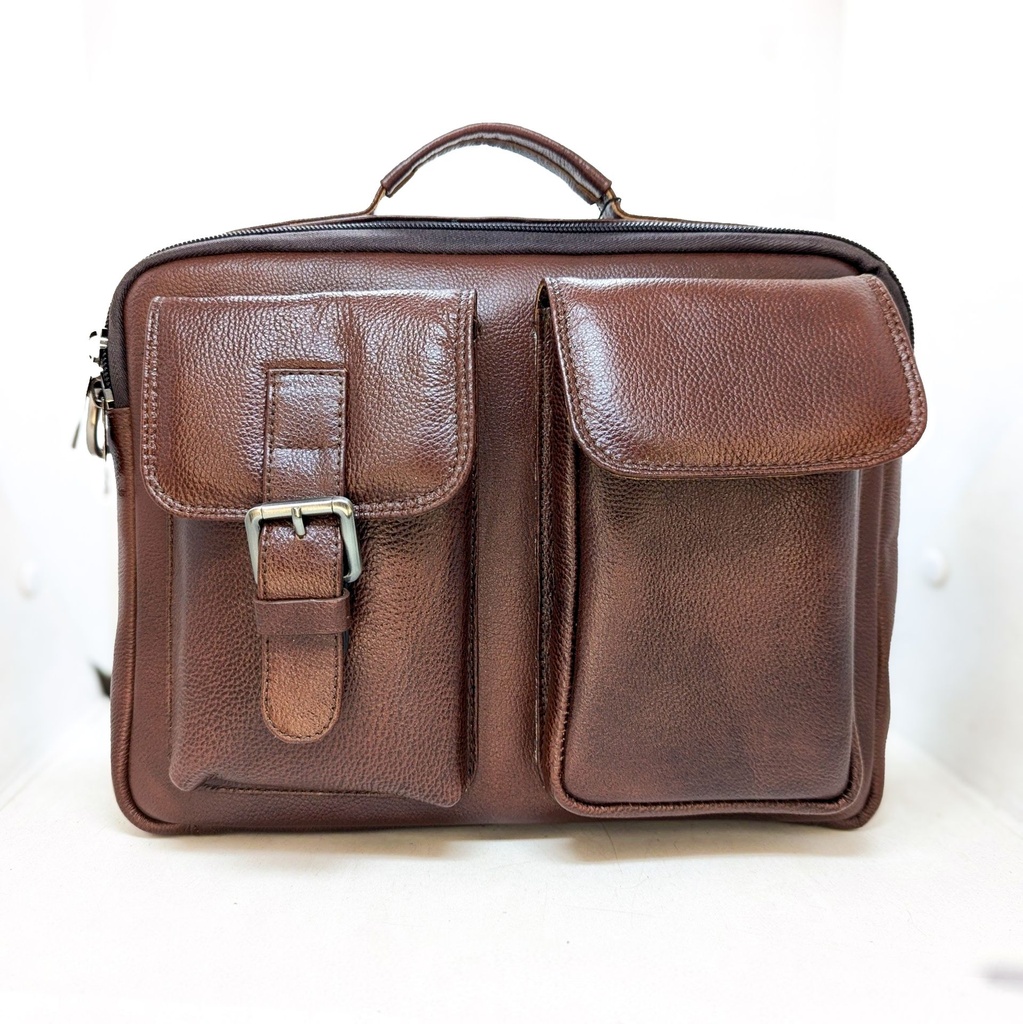 Authentic Leather Vintage Messenger Bag