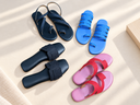 Original Cow Leather & Jute Leather Combination Sandal